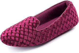 RockDove Damen-Hausschuhe aus Velours-Memory-Foam