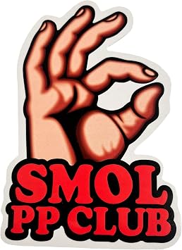 Smol PP Club Car Magnet for Men, 5"