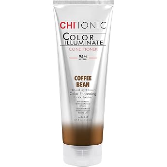CHI Ionic Color Illuminate Conditioner Coffee Bean 251ml - color enhancing conditioner