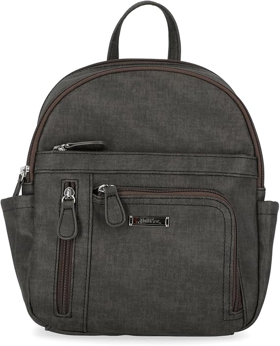 MultiSac Women's Adele Backpack, Black (Heirloom), One Size