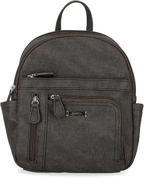 MultiSac Women's Adele Backpack, Black (Heirloom), One Size