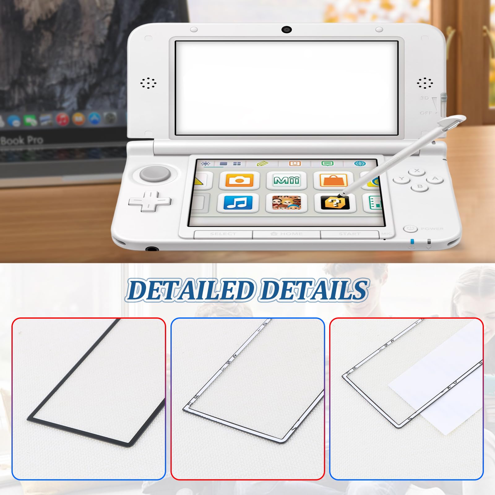 Amazon.co.jp: トップ上部フロントガラス Nintendo 3DS XL/New 3DS XL