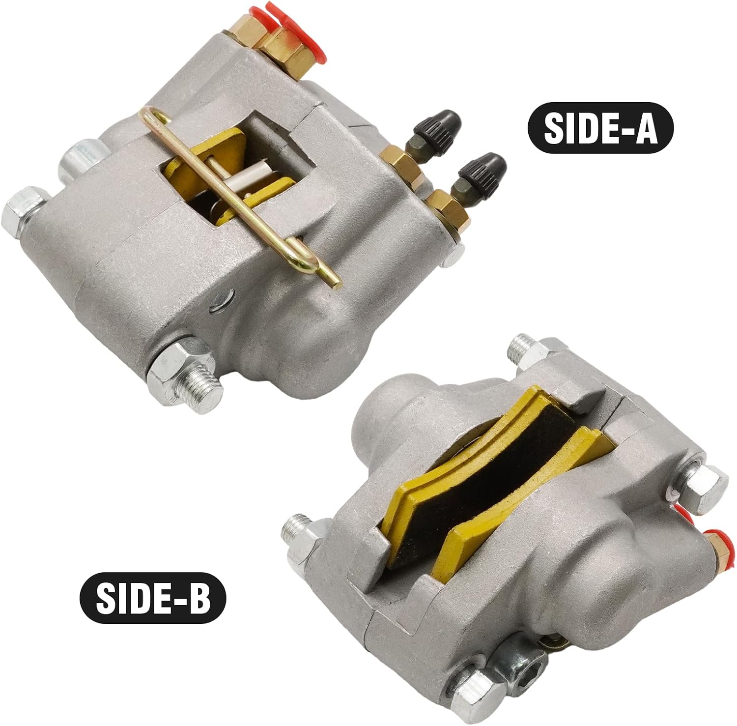 1910449 1910311 Rear Brake Caliper Master Cylinder Kit, Replacement for Polaris Scrambler 400 500 Magnum 325 500 Xpedition 325 425 Trail Boss 325 330, Replaces 1910367 1910691