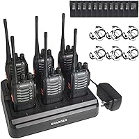 Vista 1 de BAOFENG BF-888S Walkie Talkies recargables para adultos, radios bidireccionales de mano de largo alcance con auricular y micrófono, Walkie Talkie