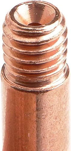 Miniatura 8 de Forney 60171 Punta de contacto para soldadura Mig, Tweco Binzel o Clarke, .030, paquete de 4, cobre