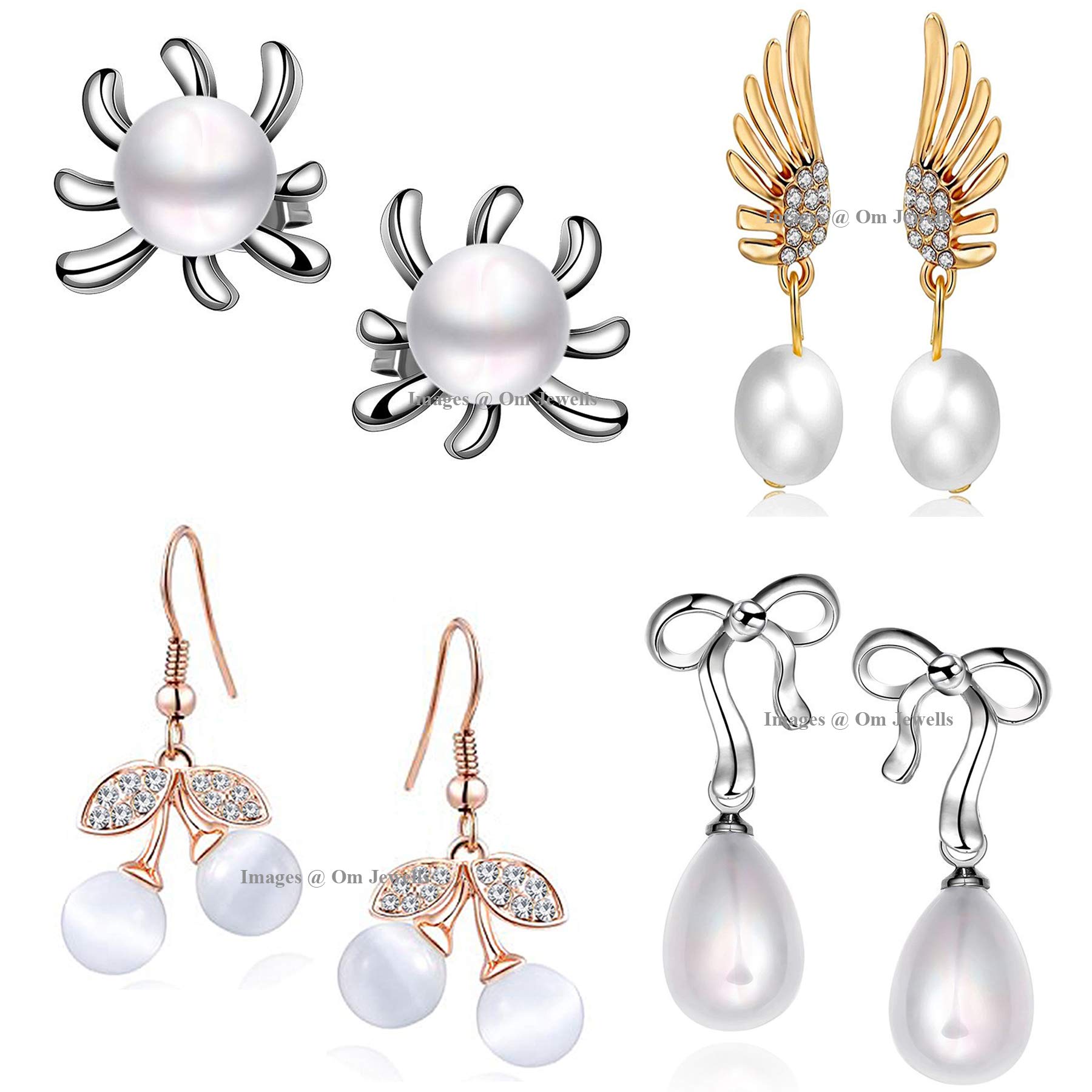 See full amazon price history chart for Om Jewells Valentine Gift Crystal Jewellery Combo Of Mixed Plating Earrings Studded With Crystal Elements For Women Co1000231 Om Jewells Valentine Gift Crystal Jewellery Combo Of Mixed Plating Earrings Studded With Crystal Elements For Women Co1000231 (B07T4VNK3H) Amazon Price History, Amazon Price Tracker