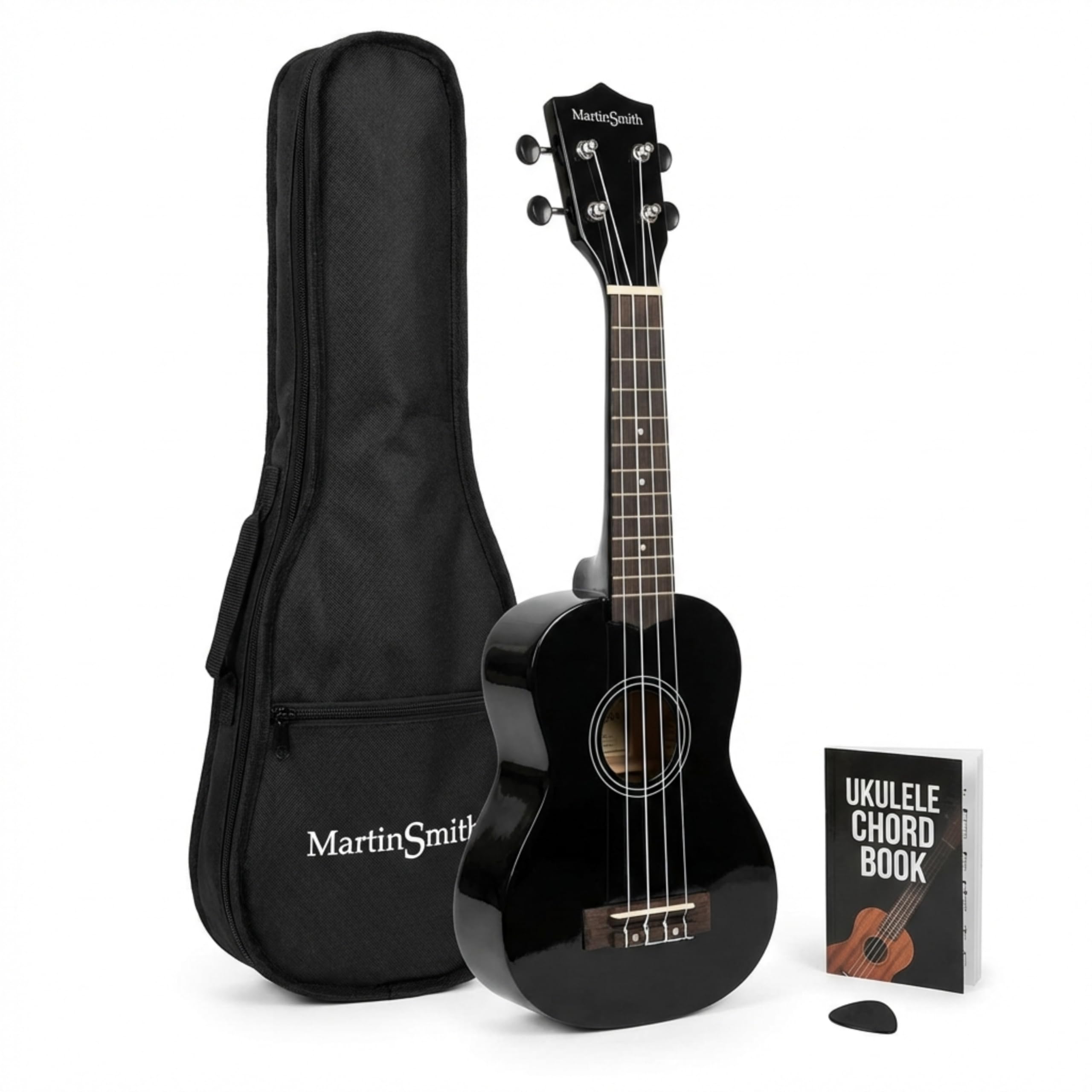 Soprano Ukulele with Ukulele Bag & Chord Book
