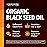 Organic Black Seed Oil Cold Pressed Liquid - Black Cumin Supplement for Immune System Function, Digestive Support, Hair Nourishment & Overall Health - 8 Fl Oz - Unflavored, Non-GMO, Vegan