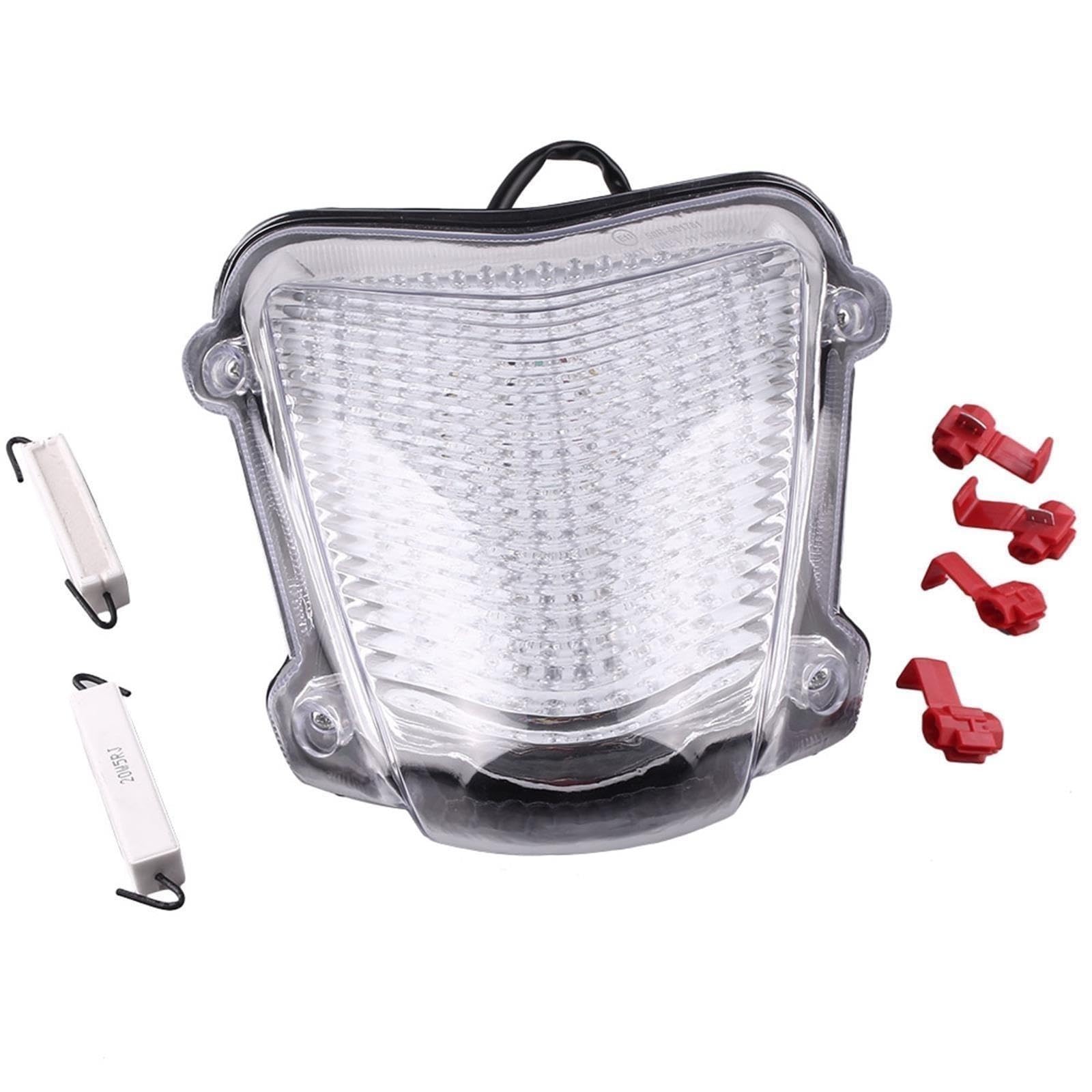 Luz Trasera De Freno Motocicleta Luz Trasera LED Integrada Motocicleta