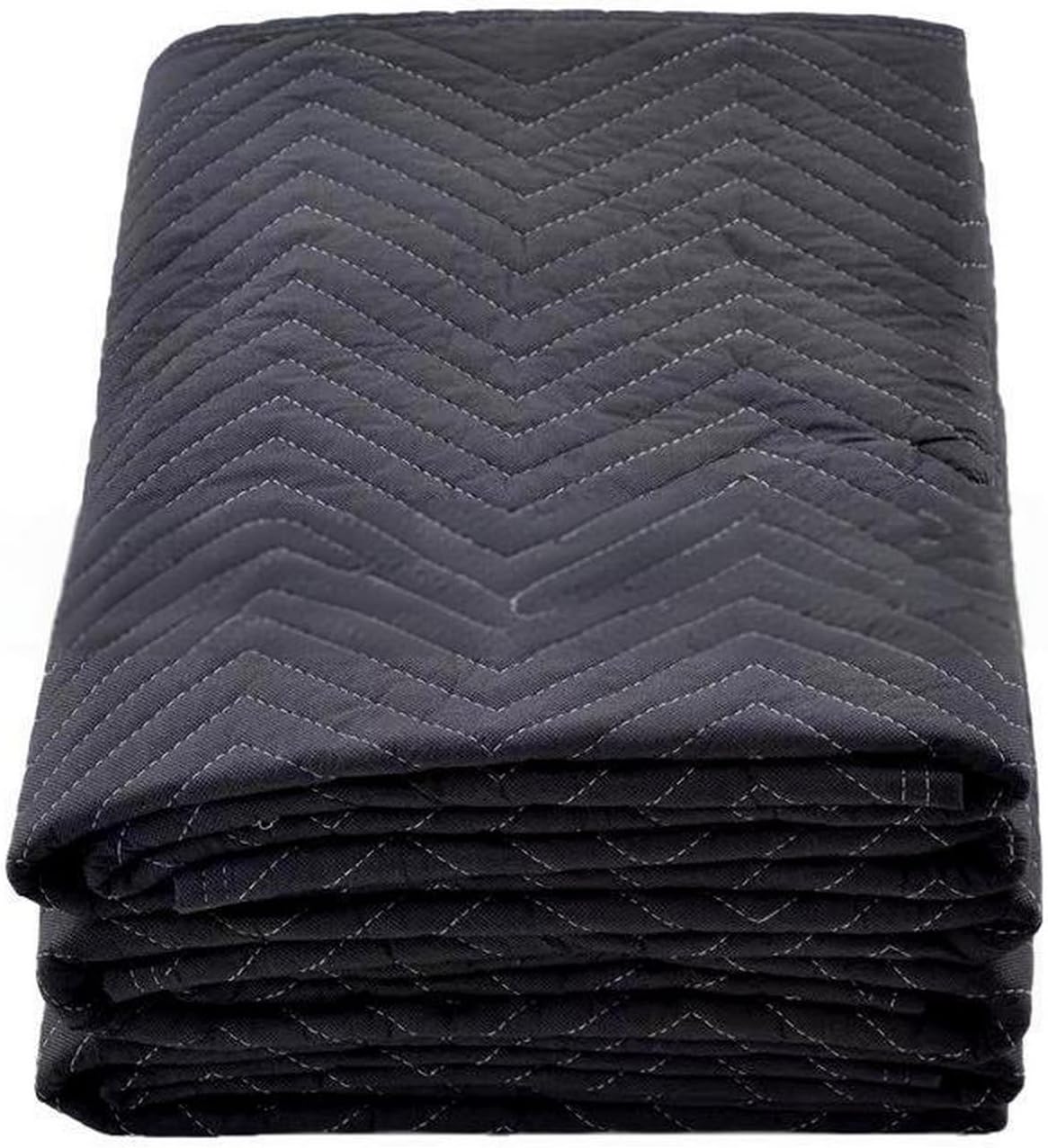 Moving Blankets 40x72in Packing Blankets for Moving Shipping Protecting Furniture Quilted Furniture Blankets for Moving Supplies, Blue
