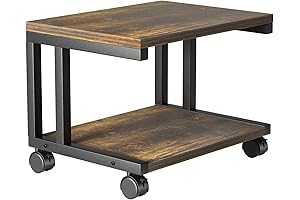 AMERIERGO Printer Table Stand with Storage: The Essential Under-Desk Solution
