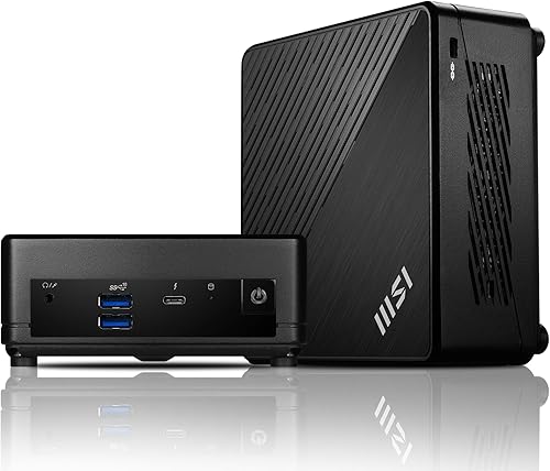 Miniatura 4 de MSI Cubi 5 Mini PC profesional, procesador Intel i5-1235U de 12 generación (Beats Ryzen 7 5700U), 8 GB de RAM, SSD de 512 GB, Wi-Fi 6, Windows 11
