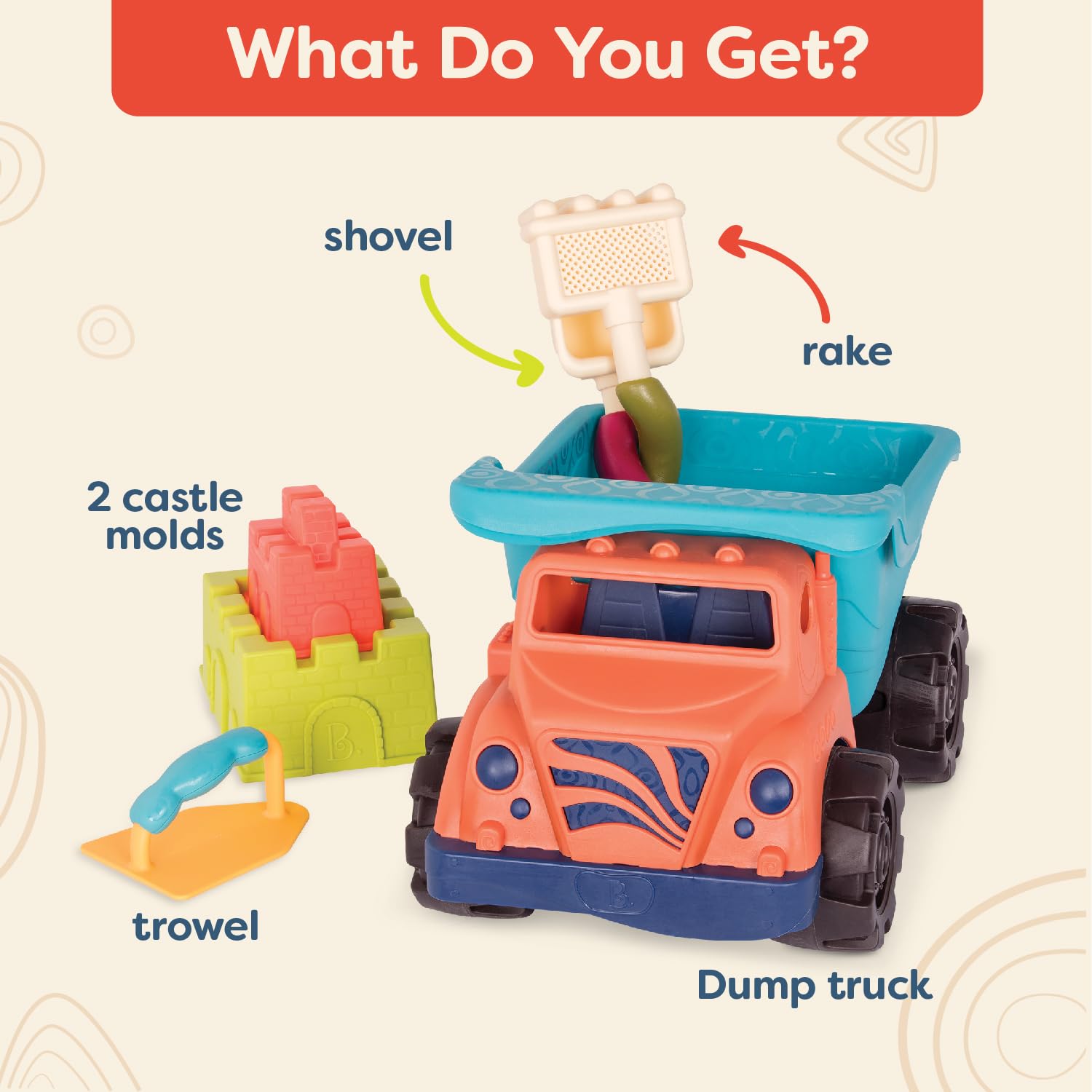 Jouet Enfant 3 Ans Lot 3 Pelleteuses Jouet - Enfants 2-5 Ans - Bac à Sable Voiture Enfant 2 Ans