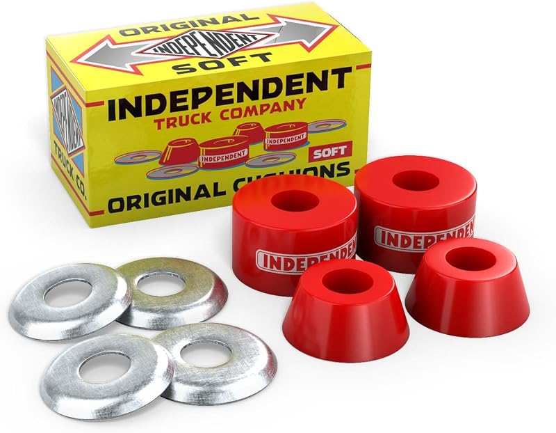 Ejes de monopatín independientes Piezas originales Cojines originales Bujes suaves 90A
