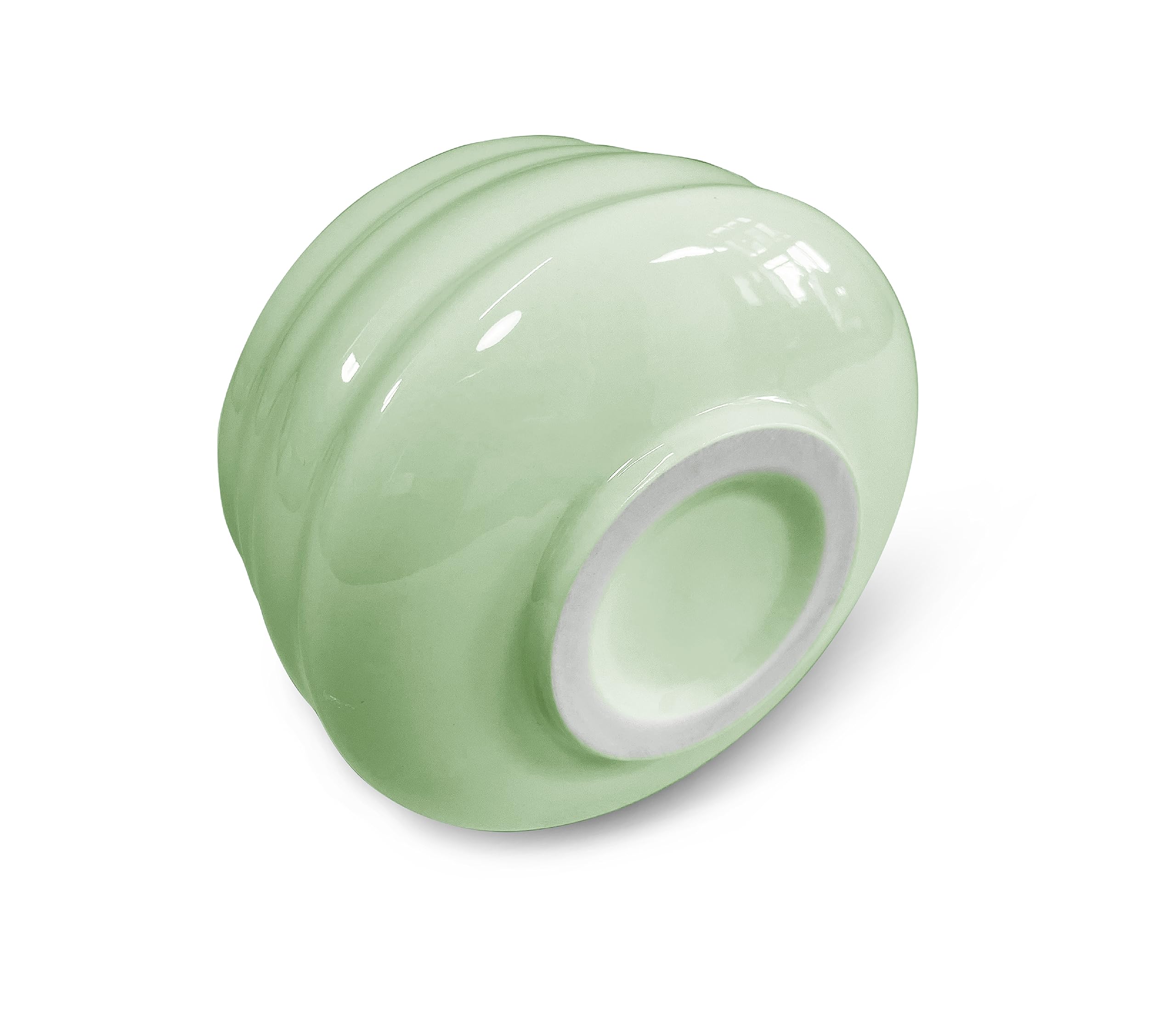 AIYICIII Ceramiczna miska na matchę, ręcznie wykonana japońska zielona filiżanka do herbaty, miska na herbatę matcha na ceremonię Chawan 500 ml 480 g (zielony matcha)