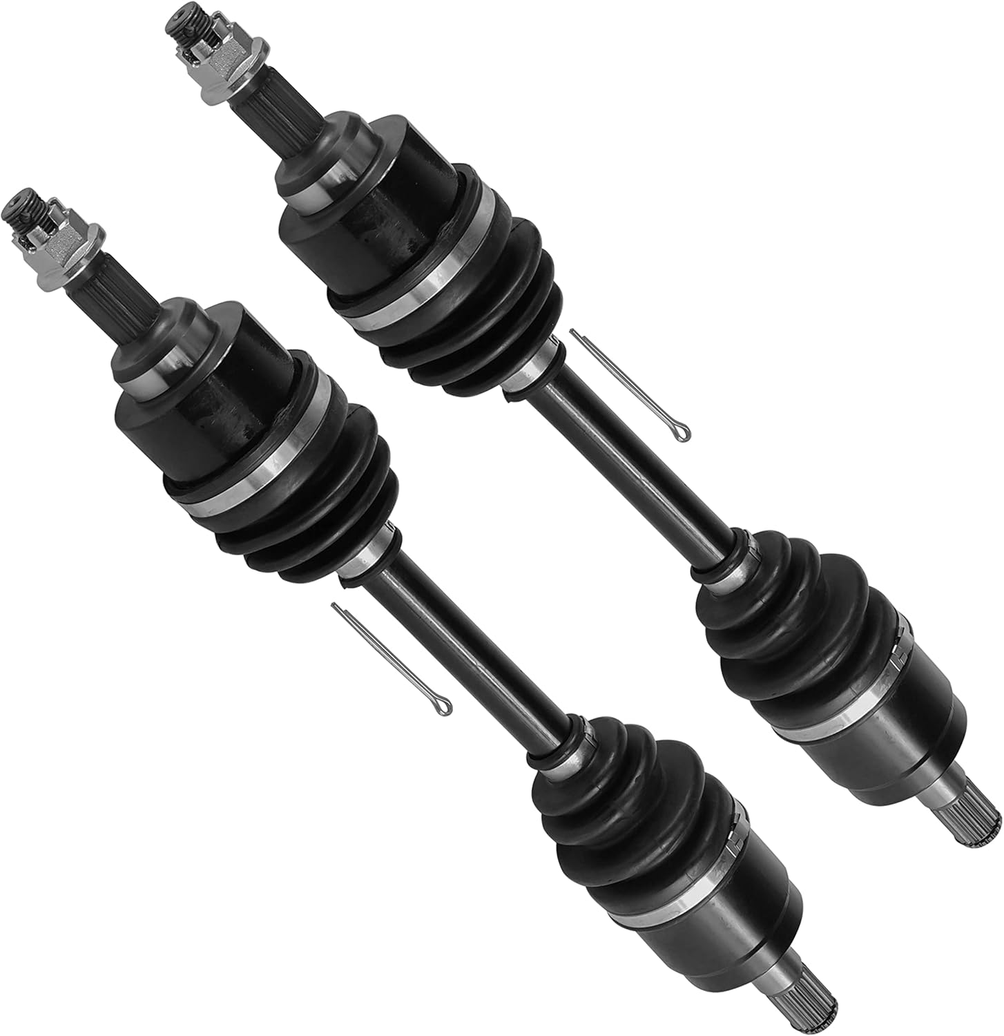 Caltric Front Right and Left Complete Cv Joint Axles Compatible with Honda Trx420Fpm Rancher 420 4X4 Eps 2009 2010 2011 2012 2013