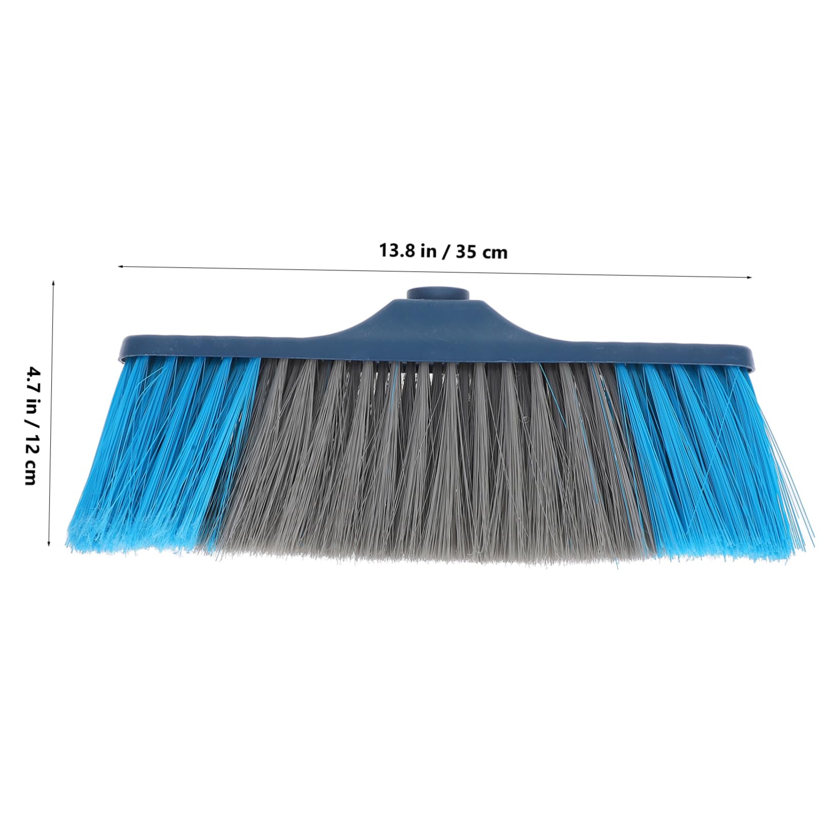 IWOWHERO Replaceable Brush Head for Broom Dust Cleaner Wash Brush for Floor Cleaning House Cleaning Supplies