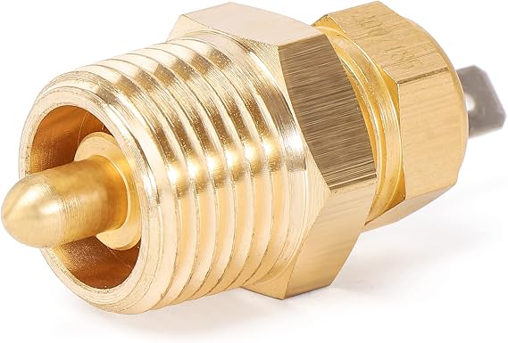 Fan Temperature Switch 200F On 185F Off, 3/8 NPT Thread