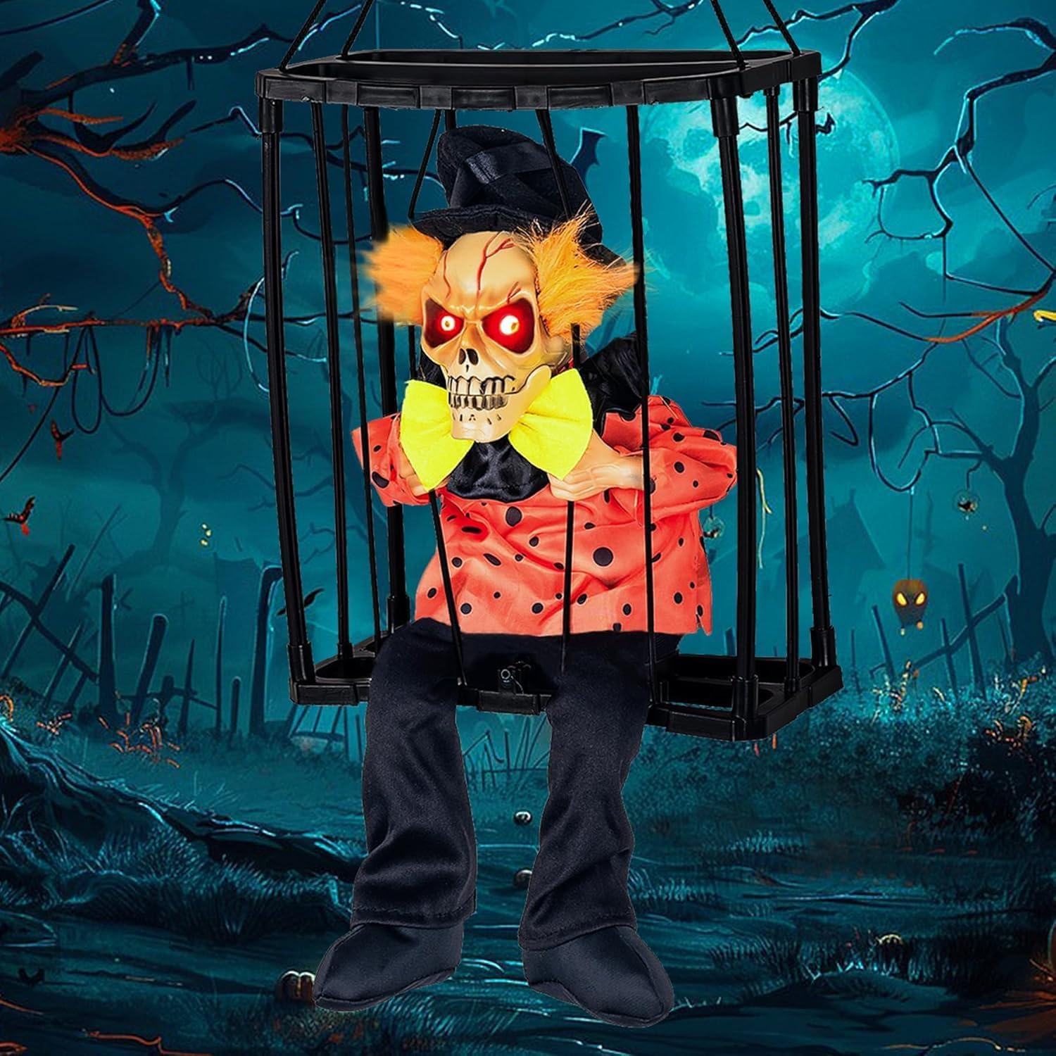Halloween Decorations Outdoor - Halloween Animatronic Prop with Motion ...