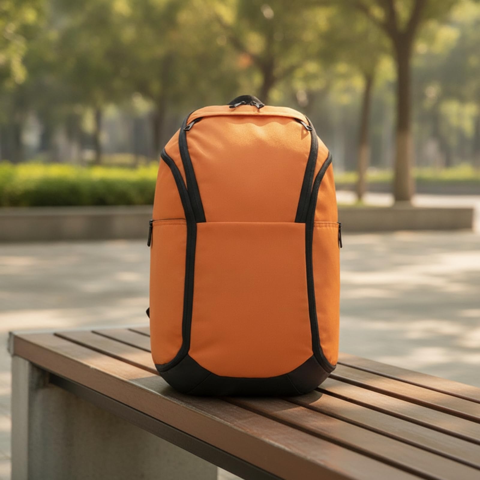 rockible Carrier Mochila Deportiva con Compartimento para Balón Independiente Mochila de 25 Correas Acolchadas en Oxford Organizador de Equipo Adecuada para, Array, Negro, 25L