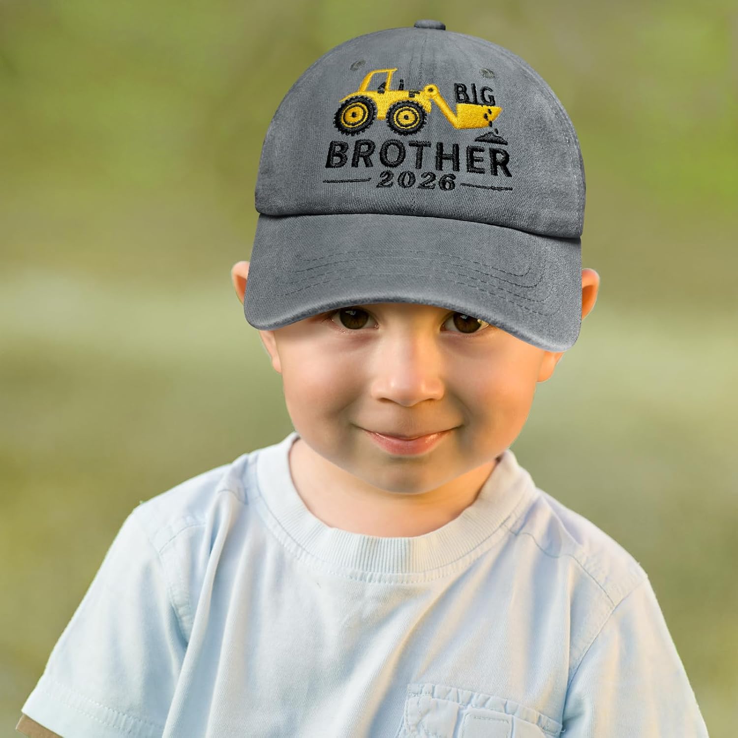 Big Brother Hats 2026 Big Brother Gift Adjustable Embroidered Baseball Hats for Boy