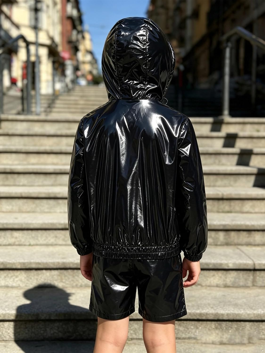 Freebily Boys Lightweight Raincoats for Outdoor Adventure Recess