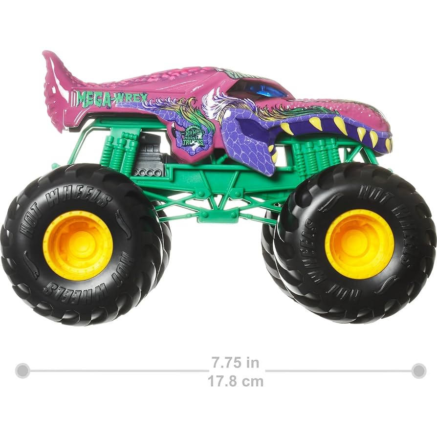 【新品】ホットウィール Hot Wheels Monster Trucks Amazon.com: Hot Wheels Monster Trucks Oversized 1:24 Scale