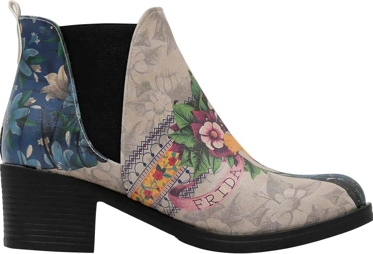 DOGO Chelsea Boots for Women - Vegan Leather and Handmade Heeled Ankle boots for Women