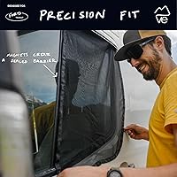 Vista 4 de VanEssential - Par de rejillas antiinsectos para puerta delantera, diseñadas para Ford Transit