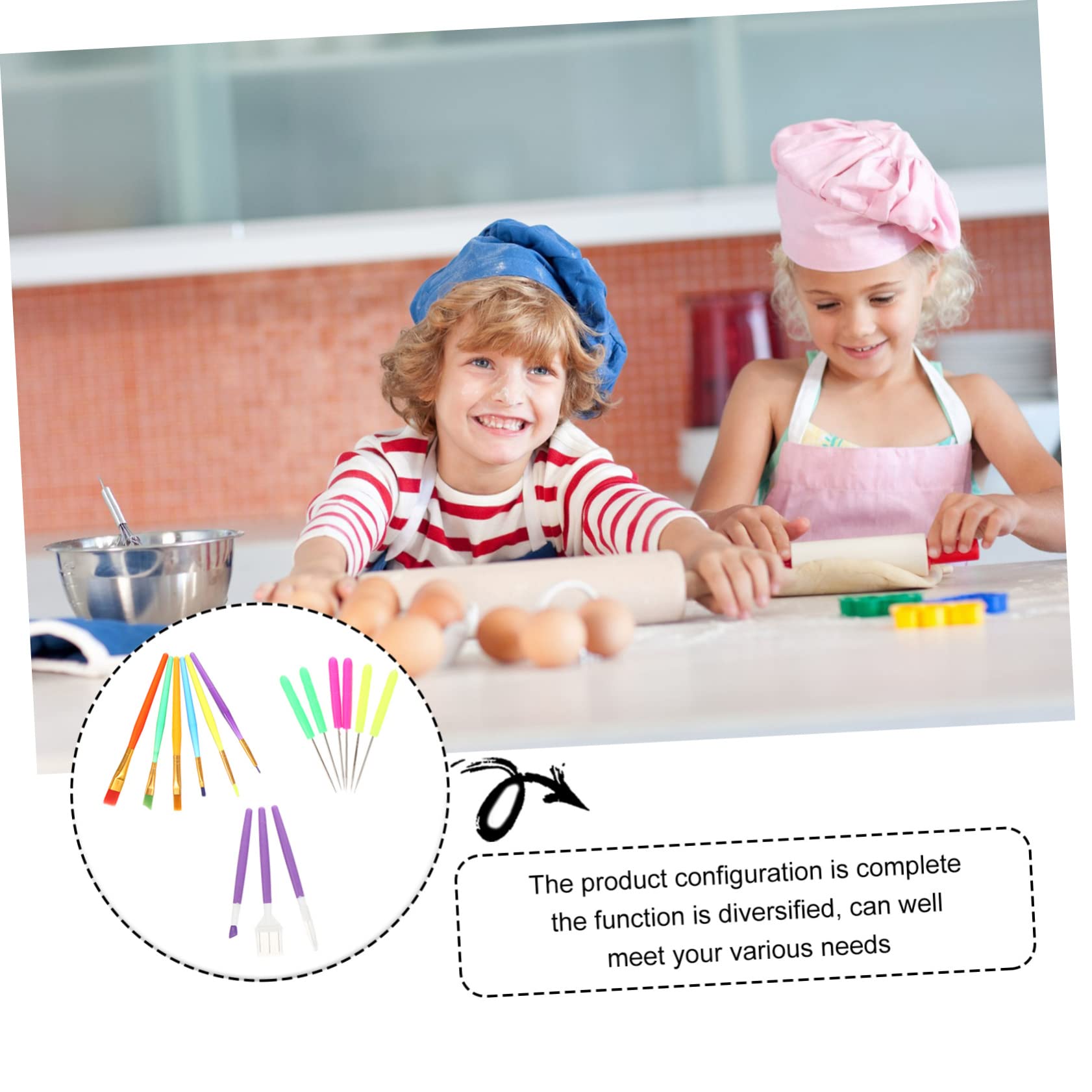 Cabilock 3 Juegos Bolígrafo para tallar Fondant Fabricante chispas para Decorar Pasteles Equipo Utensilios reposteria Toppers para Tartas Pluma de Grabado para Hornear raspador de Torta