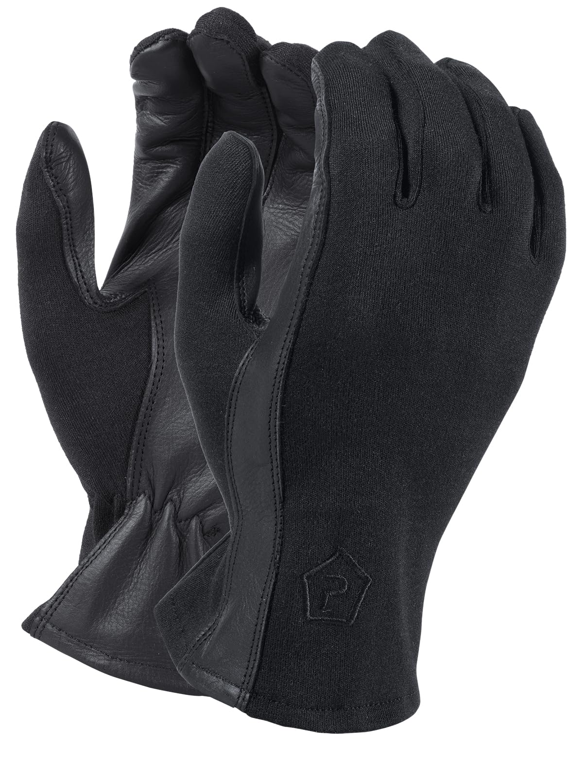 Pentagon Men's Black Short Cuff Pilot Gloves