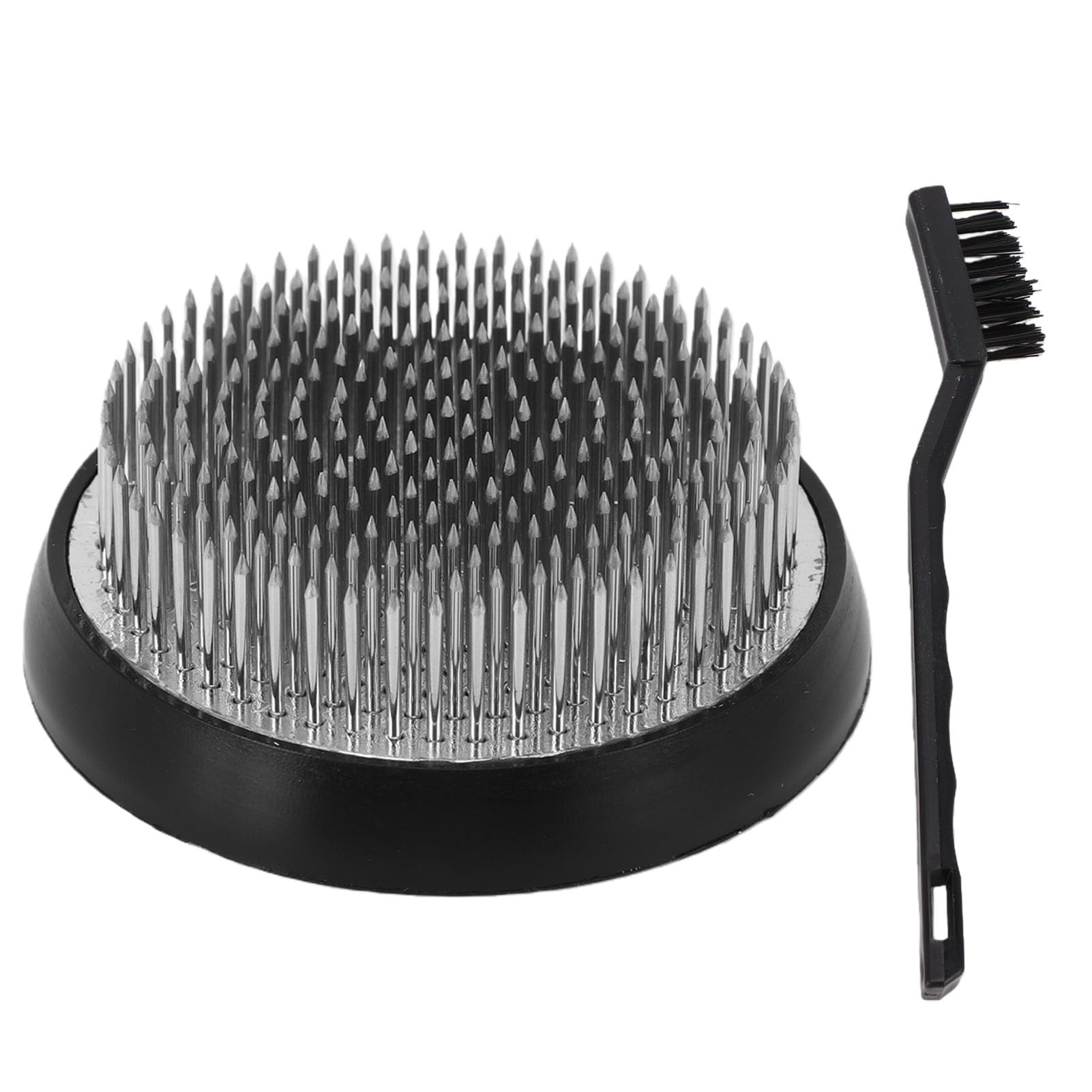 Soporte para alfileres de flores kenzan de 7 cm Srliya para centros de mesa con cepillo