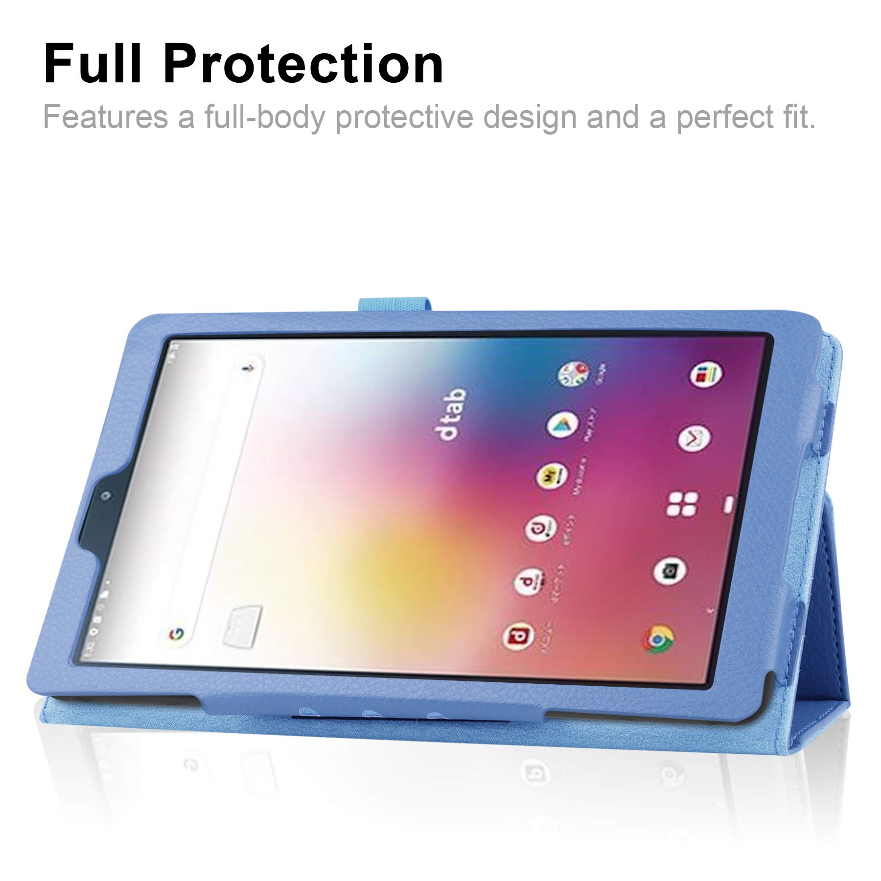 Amazon.co.jp: PCATEC NTT docomo dtab Compact d-42A 用 二つ折カバー