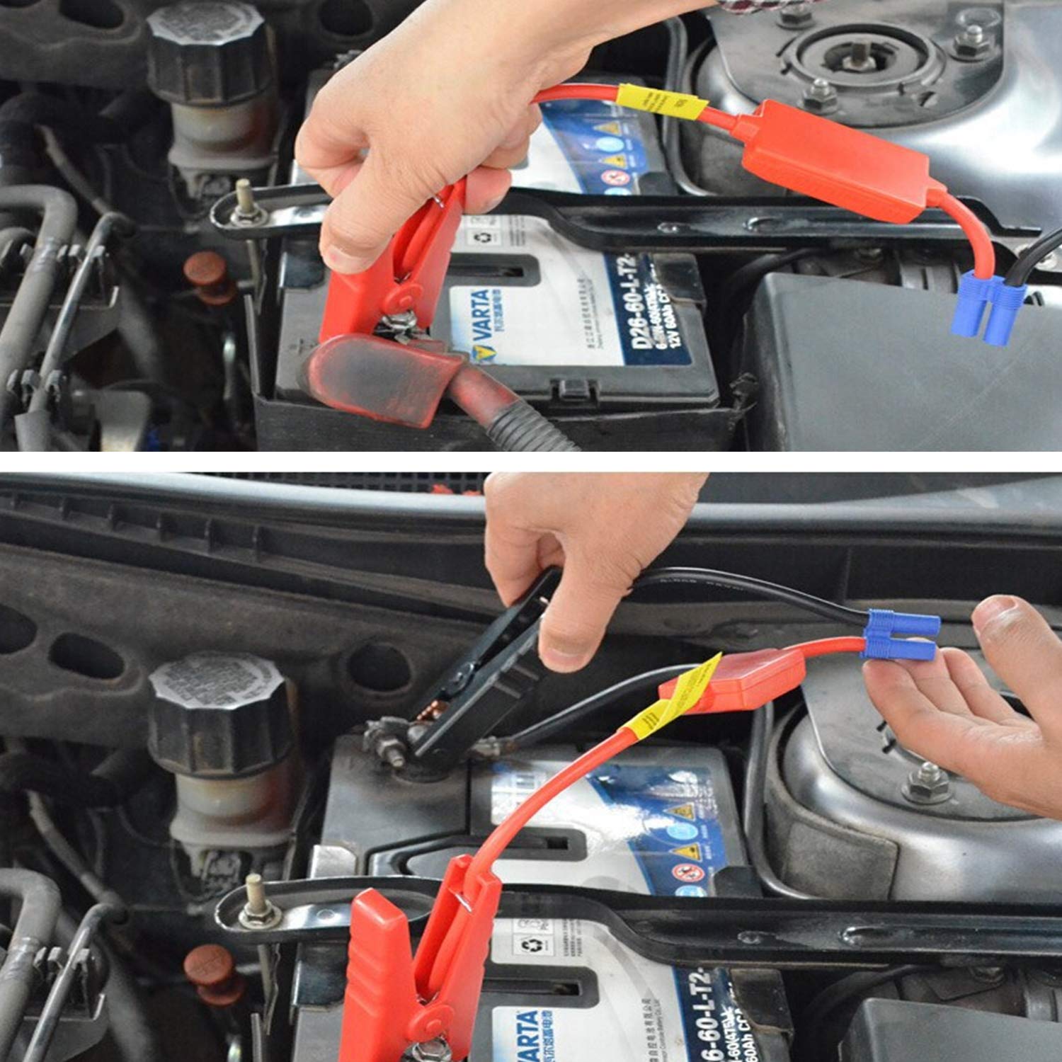 EC5 Booster Jumper Cavi di Ricambio Automotive Jump Starter EC5 Connettore di Emergenza Alligatore Clip a Cavo EC5 per 12 V Portatile Auto Jump Starter