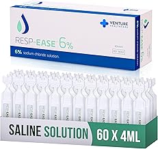 6% Saline Solution for Moisturizing of The Airways - Sodium Chloride 6% for Nose & Eyes, Nasal Cleanse for Adults and All Ages - 240ml / 8.12 fl oz
