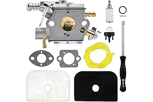 Husqvarna 525BX Carburetor with Air Filter Tune-Up Kit