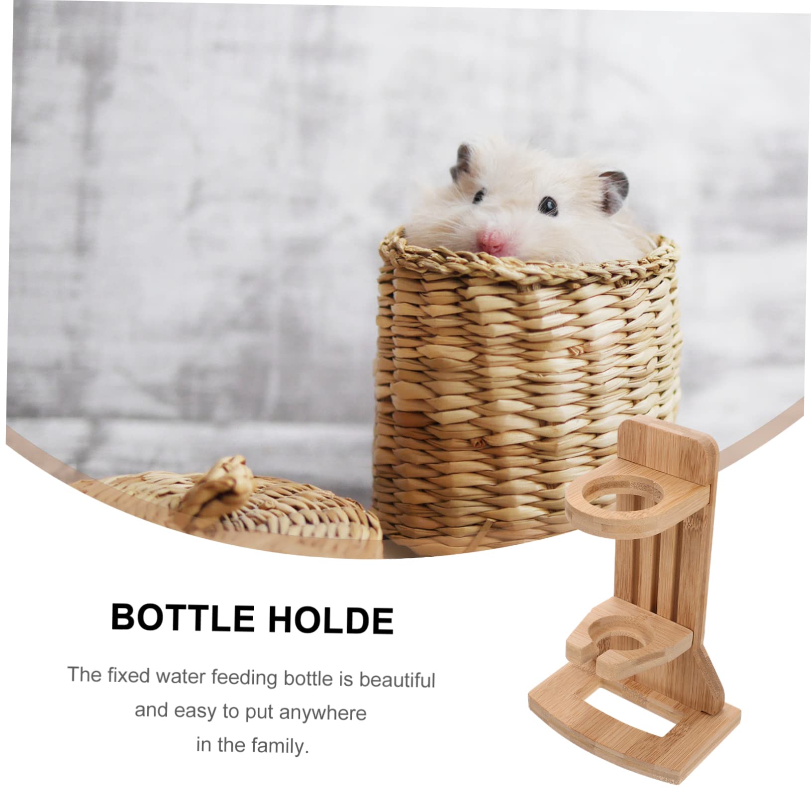 2stücke Adjustable Hamster Bottle Holder Stand Für Nagertränken Stabiler Für Kaninchen Und Chinchillas Langlebigem Material Für Kleine Haustiere