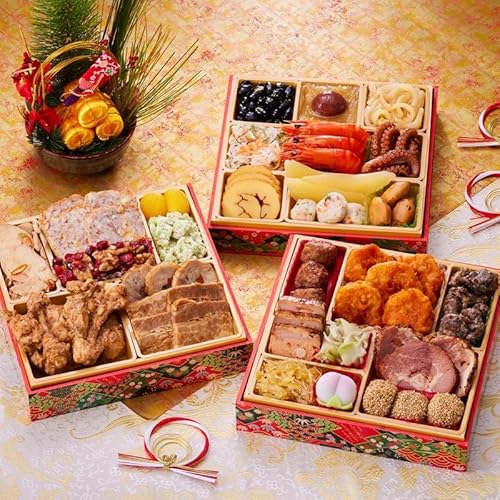 株式会社ナカノモードエンタープライズ [12/29-12/31お届け] 「板前魂の祝寿」和洋中華風三段重おせち(3人前)