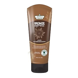 Flores & Vegetais Loção Autobronzeadora Bronze Express 120g