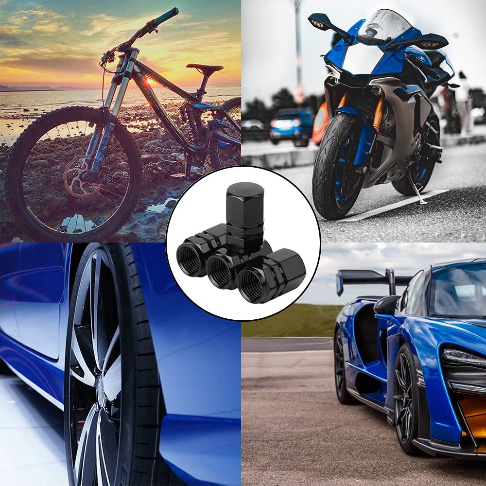 2 Bouchons De Valve De Pneu De Vélo En Forme De Grenade Universelle (bleu