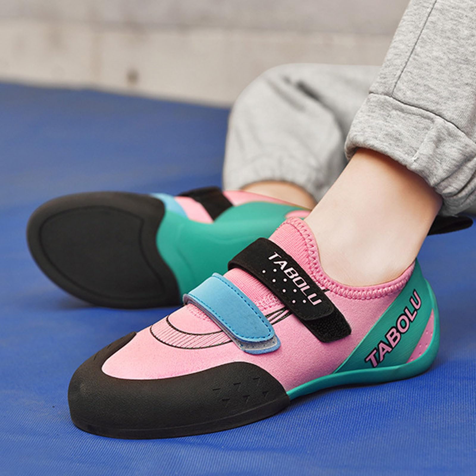 Zapatos De Escalada,Pies De Gato Escalada,Zapatos De Escalada Goma Antideslizante Hombre,Zapatillas De Escalada Mujer,Zapatos Escalada para Niños,para Interiores y Exteriores