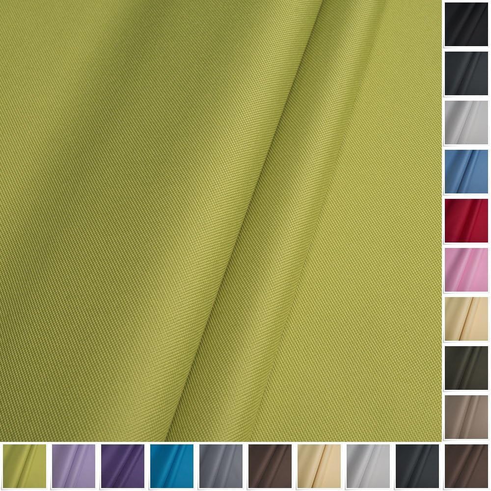 Wasserabweisender Oxford 250D Polyester Stoff Meterware 500x160cm | Vielseitiger Outdoorstoff für Gartenmöbel, Zelte & Sonnenschutz | Leicht, robust & pflegeleicht, Hellgrün