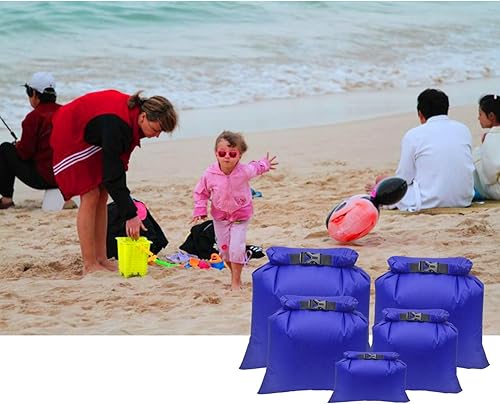 Miniatura 3 de TRENDBOX Kit de bolsa seca impermeable con parte superior enrollable, bolsa de compresión de almacenamiento, organizador de embalaje Poch,