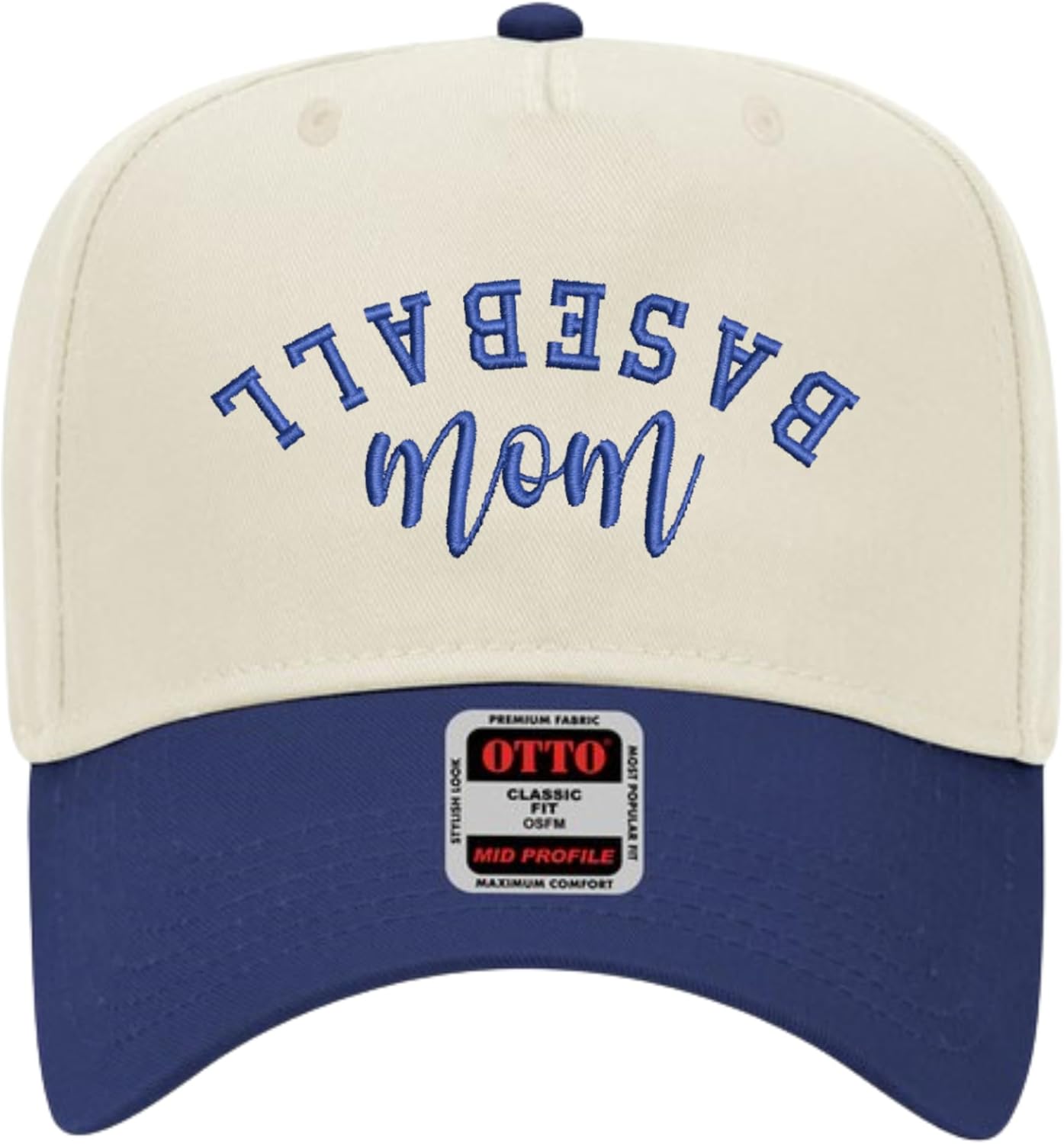 Upside Down Baseball Mom Trucker Hat, Baseball Sideline Hat,Baseball Mom Birthday
