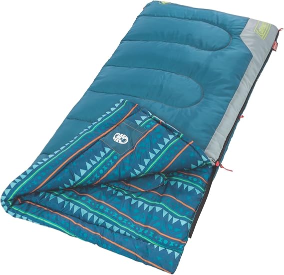 Coleman Kids Sleeping Bag 50°F Sleeping Bag for Kids