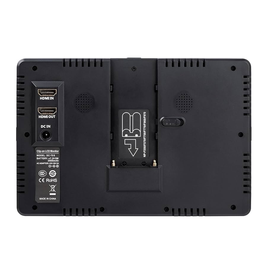 Amazon | 7インチ4K HDMIフィールドモニターキット、VILTROX DC