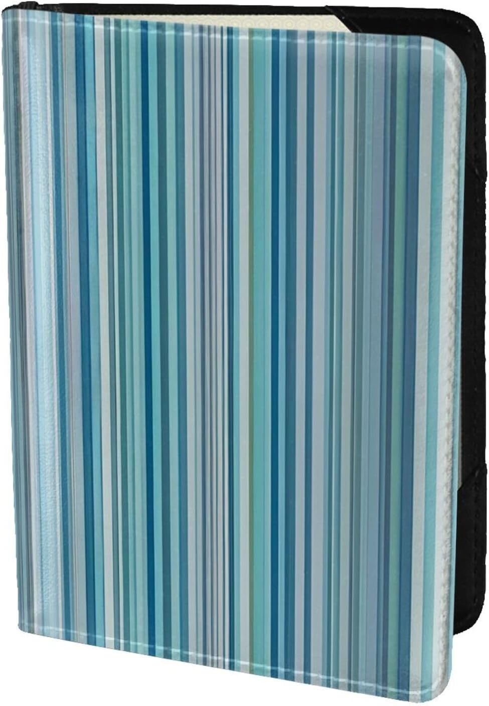 Vertical Stripes Print Passport Cover,Slim Lightweight Travel Wallet, Universal Fashion Accessory for Adults