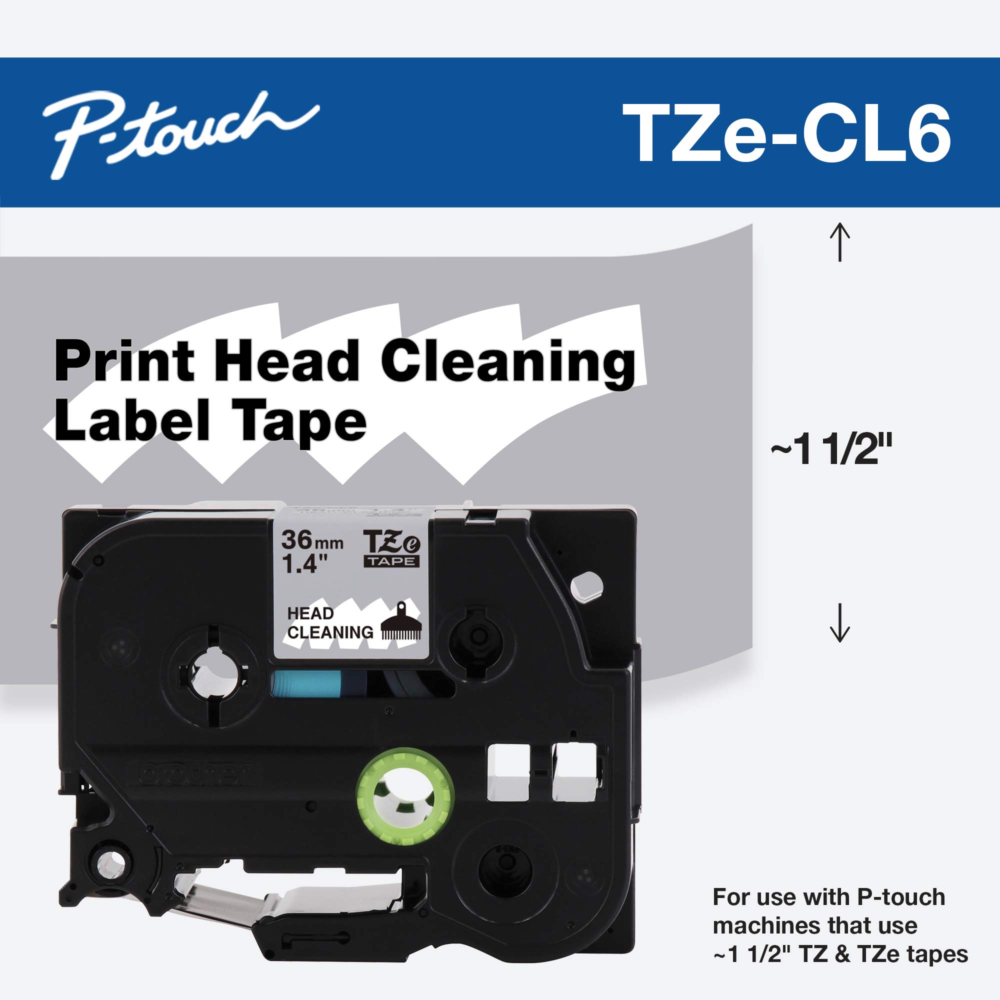 Amazon | Brother TZE-CL6 P-Touch Ribbon, 36mm | テープ | 文房具