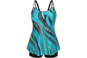 Flowy Tankini Swimsuit