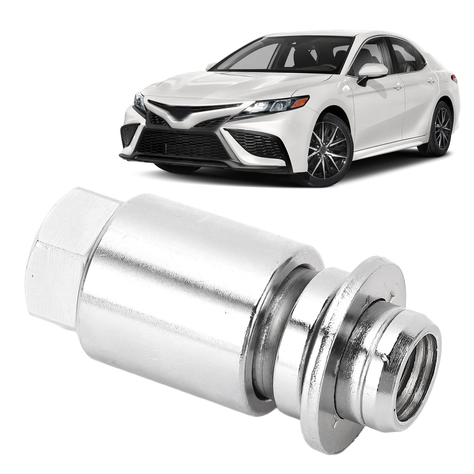 Juego de Tuercas de Bloqueo de Rueda M12 X 1,5 para Toyota Camry Tacoma Corolla Highlander Avalon RAV4 Sienna Venza Celica Prius Matrix CHR Mirai 00276-00900 Tuercas de